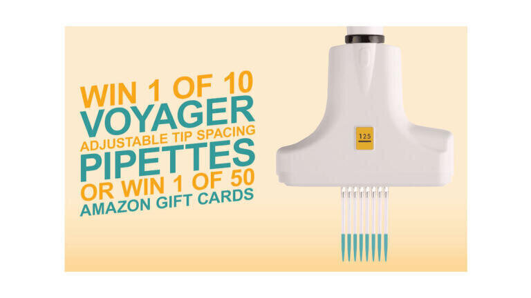 Win an Integra Voyager Adjustable Tip Spacing Pipette